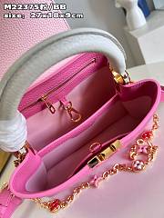 	 Bagsaaa Louis Vuitton Capucines Taurillon cowhide Pink - 27x18x9cm - 2