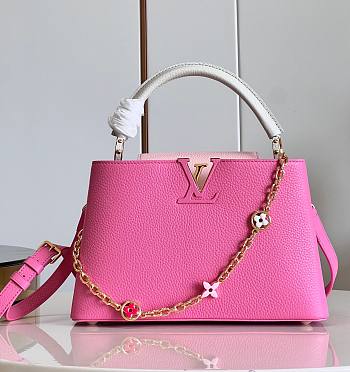 	 Bagsaaa Louis Vuitton Capucines Taurillon cowhide Pink - 31.5x20x11cm 