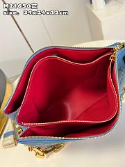 Bagsaaa Louis Vuitton Coussin MM Blue Bag - 34 x 24 x 12 - 4