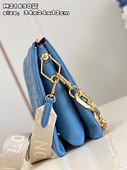 Bagsaaa Louis Vuitton Coussin MM Blue Bag - 34 x 24 x 12 - 3