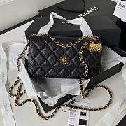 Bagsaaa Chanel WOC Black Caviar Leather - 19cm - 1