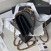 Bagsaaa Chanel WOC Black Caviar Leather - 19cm - 3