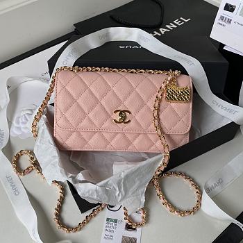 	 Bagsaaa Chanel WOC Pink Caviar Leather - 19cm