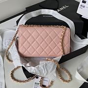	 Bagsaaa Chanel WOC Pink Caviar Leather - 19cm - 3