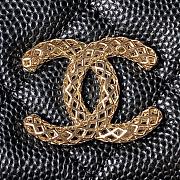 	 Bagsaaa Chanel WOC Black CC Logo Caviar Leather - 19cm - 2