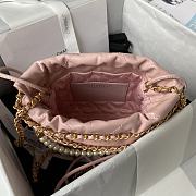 	 Bagsaaa Chanel 22 Tote Mini Pink - 19-20-6cm - 5