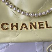 	 Bagsaaa Chanel 22 Tote Mini Yellow - 19-20-6cm - 4
