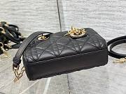 Bagsaaa Dior Lady D - Joy Micro Black Bag - 16 x 9 x 5 cm - 6