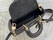 Bagsaaa Dior Lady D - Joy Micro Black Bag - 16 x 9 x 5 cm - 2