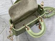 	 Bagsaaa Dior Lady D - Joy Micro Green Bag - 16 x 9 x 5 cm - 3