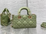 	 Bagsaaa Dior Lady D - Joy Micro Green Bag - 16 x 9 x 5 cm - 2
