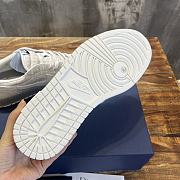 Bagsaaa Nike x Dior Dunk Low White Sneakers - 5
