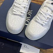 Bagsaaa Nike x Dior Dunk Low White Sneakers - 2