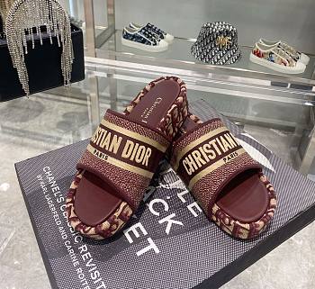 	 Bagsaa Dior Dway Red Sandals