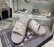 	 Bagsaa Dior Dway Grey Sandals - 1