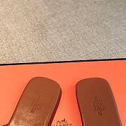 Bagsaaa Hermes Elixir Sandal Brown Leather - 3