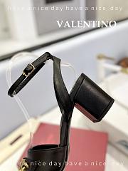 Bagsaaa Valentino Black Sandals - 6