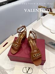 	 Bagsaaa Valentino Brown Sandals - 6