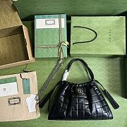 Bagsaaa Gucci Deco large black tote bag - 43x 28x 8cm - 4