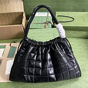 Bagsaaa Gucci Deco large black tote bag - 43x 28x 8cm - 5