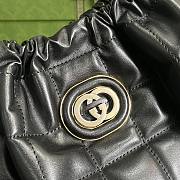 Bagsaaa Gucci Deco large black tote bag - 43x 28x 8cm - 6