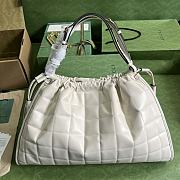 	 Bagsaaa Gucci Deco large white tote bag - 43x 28x 8cm - 4