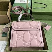 	 Bagsaaa GG Matelassé pink handbag - 25.5x 20.5x 12.5cm - 5