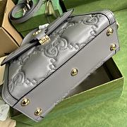 	 Bagsaaa GG Matelassé gray handbag - 25.5x 20.5x 12.5cm - 2