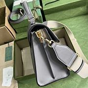 	 Bagsaaa GG Matelassé gray handbag - 25.5x 20.5x 12.5cm - 4