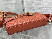 	 Bagsaaa Dior Lady D - Joy Medium Rusted Colored Bag - 26 x 13.5 x 5 cm - 6