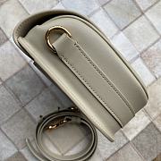 	 Bagsaaa Dior Medium Bobby Grey Bag - 22 x 17 x 6 cm - 5