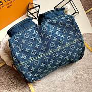 Bagsaaa Louis Vuitton Denim Backpack - 28.5z27.4x20cm - 3