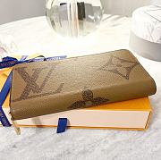 Bagsaaa Louis Vuitton Zippy Wallet Giant Monogram Reverse coated canvas - 19.5 x 10.5 x 2.5 cm - 5