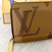 Bagsaaa Louis Vuitton Zippy Wallet Giant Monogram Reverse coated canvas - 19.5 x 10.5 x 2.5 cm - 2