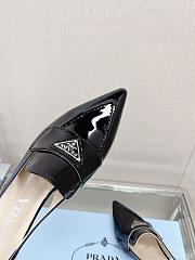 	 Bagsaaa Prada Patent black leather slingbacks (45 mm) - 4