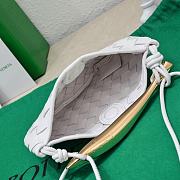 Bagsaaa Bottega Veneta Sardine Top Handle White Bag - 20*12*2.5cm - 4
