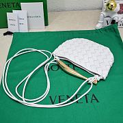 Bagsaaa Bottega Veneta Sardine Top Handle White Bag - 20*12*2.5cm - 2