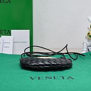 	 Bagsaaa Bottega Veneta Sardine Top Handle Black Bag - 20*12*2.5cm - 2