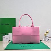 Bagsaaa Bottega Veneta Arco Tote Pink Bag - 36*24*12cm - 4