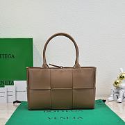 	 Bagsaaa Bottega Veneta Arco Tote Brown Bag - 36*24*12cm - 3