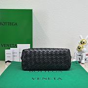Bagsaaa Bottega Veneta Andiamo Medium black leather tote bag - 19*25*10.5cm - 6