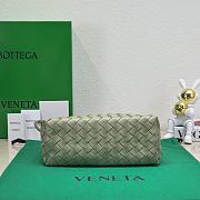 	 Bagsaaa Bottega Veneta Andiamo Medium light green leather tote bag - 19*25*10.5cm - 4