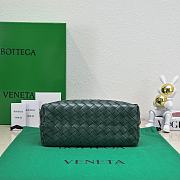 	 Bagsaaa Bottega Veneta Andiamo Medium dark green leather tote bag - 19*25*10.5cm - 5
