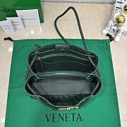 	 Bagsaaa Bottega Veneta Andiamo Medium dark green leather tote bag - 19*25*10.5cm - 4