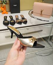 	 Bagsaaa YSL Gold Mules - 6