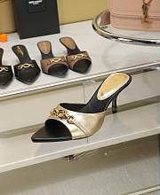 	 Bagsaaa YSL Gold Mules - 2