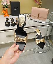 	 Bagsaaa YSL Gold Mules - 3