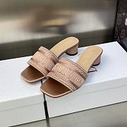 	 Bagsaaa Dior Dway Slide Sandals 4 color (pink, black, grey, white) - 1