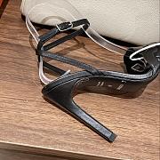 Bagsaaa Hermes Chaine Dancre Black Sandals  - 4