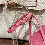 	 Bagsaaa Hermes Chaine Dancre Pink Sandals - 5